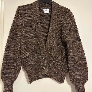 Anine Bing Brown Knit Women's Sweater